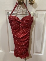 Jantzen Halter Polka Dot  Swimwear Swimsuit  Women’s  Size 6 - $19.79