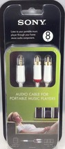 Sony - RK-SMP24T - Audio Cable for Portable Music Players - 8 Ft. - £14.34 GBP