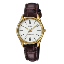 Casio Woman Leather Band Analogue Wrist Watch LTP-V005GL-7B - £24.13 GBP