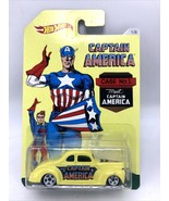 Hot Wheels Captain America &#39;40 Ford Coupe 1/8 Yellow Case No 1  - $8.25 CAD