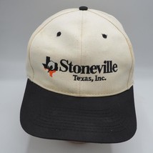 Snapback Trucker Farmer Hat Stoneville Texas Inc. Cotton - £19.45 GBP