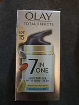 Olay Total Effects 7 In One Moisturizer With Sunscreen SPF15 FragranceFr... - £17.40 GBP
