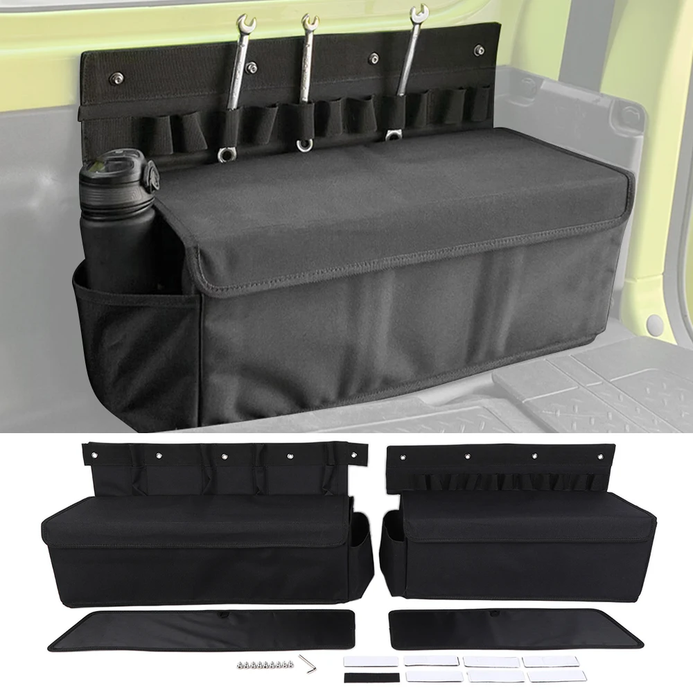 Car Trunk Side Storage Bag Organizer Window Tool Tray for Suzuki Jimny J... - $220.46