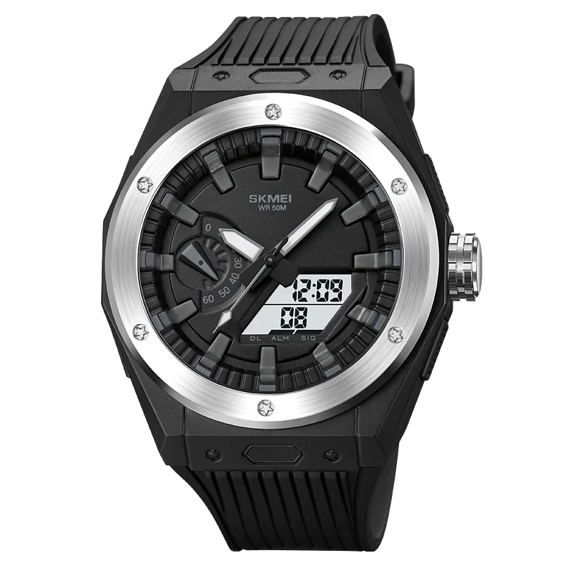 2103 New Sport Watch Men LED Digital Watch 3 Time Chrono Digital Wristwa... - $23.36