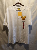 Zara Disney Mickey Mouse Floral Graphic T-Shirt Tee Oversized White Sz XL Women - £29.40 GBP