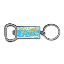 World Physical Map Bottle Opener - $11.90