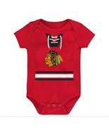 OUTER-STUFF Red HOCKEY PRO-CHICAGO BLACKHAWKS Bodysuit INFANT 3-6 Mo - $183.99 MXN