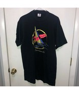 Vintage Bermuda Keehn Scenes Sailboat Horizon Single Stitch T Shirt Men&#39;... - €11,16 EUR