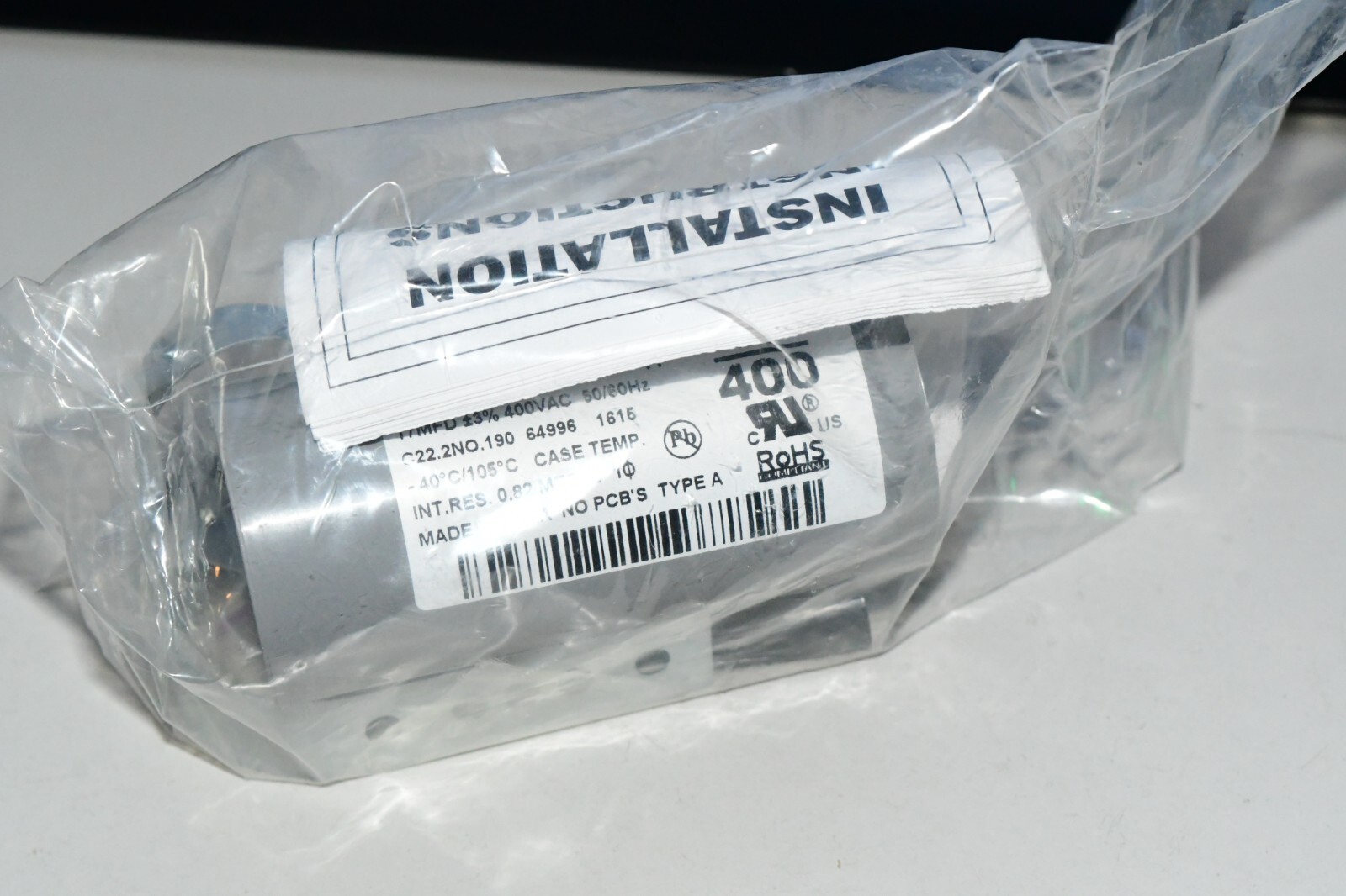 Philips Advance 7C170P40 Capacitor - 17MFD 400VAC 50/60Hz NEW SEALED 1i - $33.67