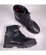 Polo Ralph Lauren Dylon Boots Black Men&#39;s Sz 9.5D Fall Winter Rain Snow - £42.71 GBP