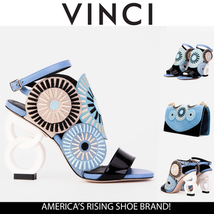 The Parama Blue Leather Ankle Strap Women Sandal image 7