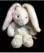 Ganz Bunny Rabbit NUZZLES White Plush Vintage 1998 Pink Lop Ears ULTRA R... - $273.03 CAD