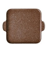 Pioneer Woman ~ BROWN Speckle ~ Square 10&quot; Griddle ~ Nonstick ~ Cast Alu... - €34,11 EUR