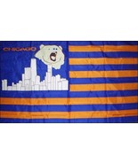 Chicago Bears Pride Embroidered Flag - 3x5 Ft - £39.31 GBP