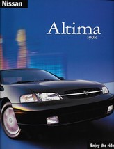 1998 Nissan ALTIMA sales brochure catalog US 98 GXE GLE SE - £4.77 GBP