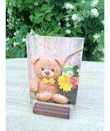 10 Brown Table Number holders for weddings, Wood place card holders for Weddings - €19,38 EUR