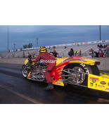 GEOFF POLLARD Top Fuel Motorcycle Drag Racing Color Photo Pollard Motors... - $2.25