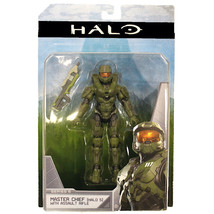 Halo Infinite Master Chief with Assault Rifle (Halo 5) 4.5&quot; Action Figure MOC - £10.93 GBP