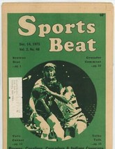 Northeast Ohio Sports Beat Dec 14 1975 - £18.01 GBP