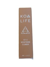 KOA LIFE Vitamin C Vit-C Brightening Foam Cleanser 1.7 FL OZ Full Size NIB - £11.66 GBP