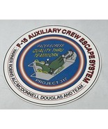 McDonnell Douglas F-15 Auxillary Crew Escape System Sticker Decal KG JD - €17,18 EUR