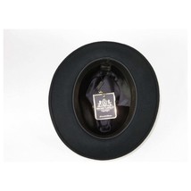 Men Bruno Capelo Hat Australian Wool Fedora Untouchable EXECUTIVE EX320 Black image 2