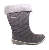 Columbia Winter Boots Faux Fur Black Women&#39;s Size 9 ($) - £42.81 GBP