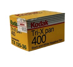 Kodak Tri-x 400TX Pan 35mm Black & White Film Roll - ISO 400 NEW - £7.64 GBP