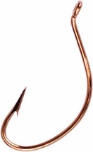 Eagle Claw L144F 3 0 Kahle Up Eye Offset Hook 40 Piece Bronze - $21.20