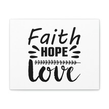  Faith, Hope, And Love 1 Corinthians 13:13 Christian Wall Art Bi - £56.96 GBP+