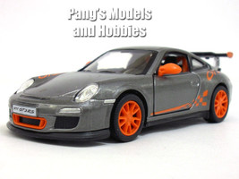 5 Inch 2010 Porsche 911 GT3 RS 1/36 Scale Diecast Model by Kinsmart - Grey - $14.84