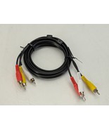 3 RCA Male to 3 RCA Male Stereo Audio and Video Cable Composite Cable Co... - $9.90