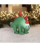 Holiday Time Baby Dinosaur Inflatable 3.5 Ft Yard Decoration Christmas - $545.33 MXN