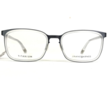 Jhane Barnes Eyeglasses Frames Nonzero GM Gray Clear Square Full Rim 53-... - $55.91