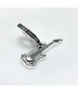 New Authentic Pandora Charms 925 ALE Sterling Silver Guitar Bracelet Bead Charm  - £21.23 GBP