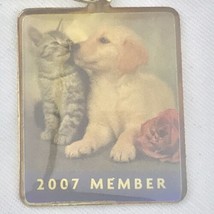 The Humane Society Keychain 2007 Member Cat Dog - $12.95
