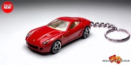 Rare Great Gift Key Chain Red Ferrari 599 Gtb New Custom Ltd Edition Euro Hw - £46.73 GBP