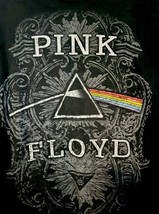 Black Pink Floyd Prism Short Sleeve Tee Shirt XL  Distressed - $172.15 MXN