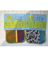 Wet-it! Skrubba 2-Pack Reusable Dish Scrubbers – Non-Scratch Scouring Pads  - $16.73 CAD