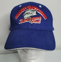 Peanut Craft Lures Tournament Trail Cap Hat Blue Fishing Adjustable - $17.99