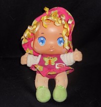 8" Playskool 2006 Busy Lil Butterfly Baby Girl Rattle Stuffed Animal Plush Toy - $19.00