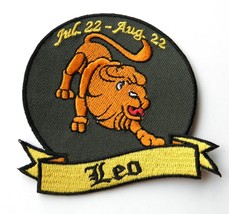 Leo Astrology Star Sign Novelty Embroidered Patch 3.25 Inches - £4.28 GBP