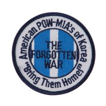Pow Mia Embroidered Military Patch - Korea OSFM - £3.84 GBP
