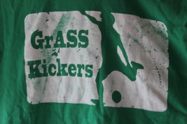 GREEN GRASS KICKERS SOCCOR SHIRT SMALL - $8.90