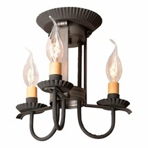 Amherst Ceiling Light in Kettle Black Tin image 2