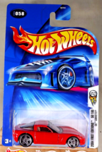 2004 Hot Wheels #58 First Editions 58/100 CORVETTE C6 Red w/Chrome Pr5 S... - £8.44 GBP