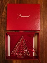 Baccarat Crystal 2022 Annual Dated Clear Eye 2022 Christmas Tree Ornament - £78.69 GBP