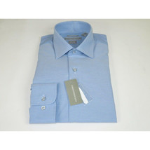 Men's Dress Shirt Christopher Lena 100% Cotton Wrinkle Free C507WS0R Blue image 4