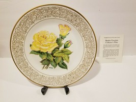 Edward Marshall Boehm Rose Plate Collection - The Peace Rose - £14.42 GBP