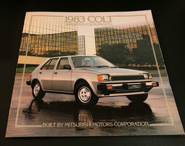 Vintgae 1983 Dodge Colt Catalog Sales Brochure 14 pages - $10.62
